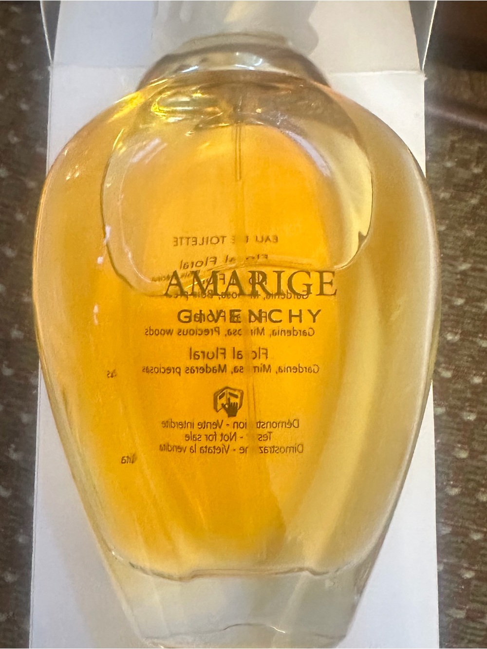 GIVENCHY AMARIGE EDT - New in Tester Box - Picture 5 of 5